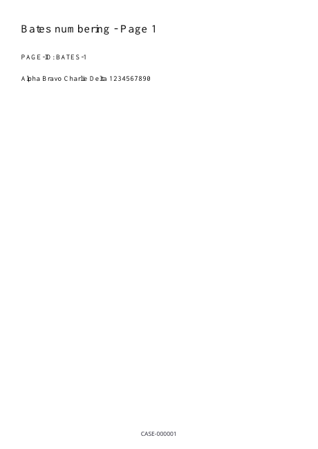 First page rendered from the checked output