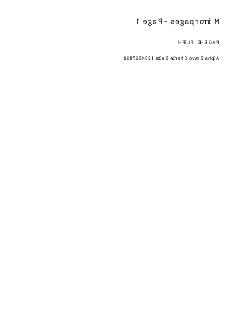 First page rendered from the checked output