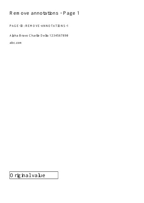 First page rendered from the checked output