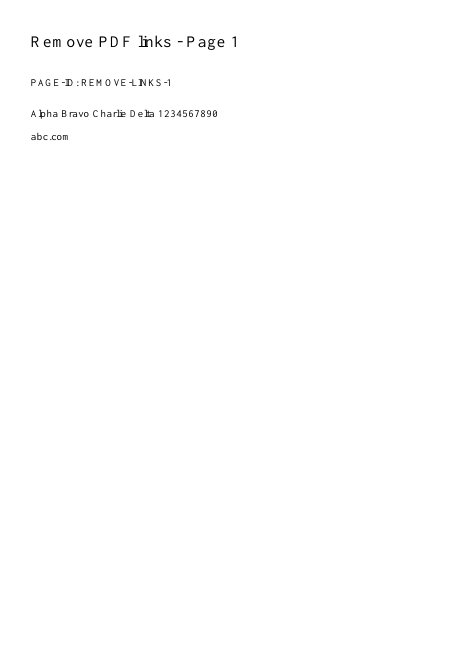 First page rendered from the checked output